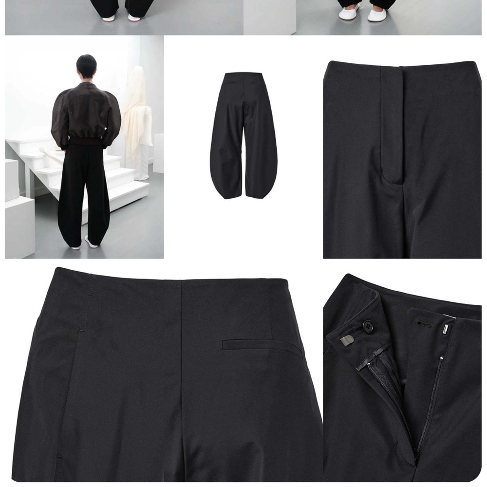 Amomento Curved Leg Trousers - Picture 6 of 6